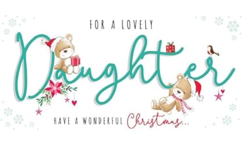 Weihnachtskarte, Geldbeutel, Tochter, Bären, Motiv Regal Publishing von Avant Garde Studios