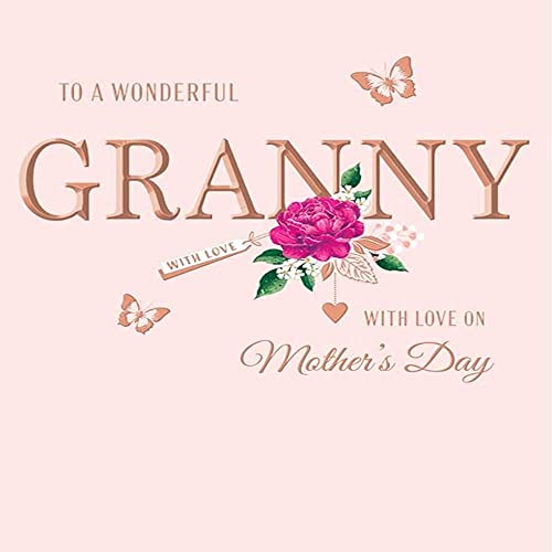 Avant Garde Muttertagskarte To Wonderful Granny, 20,3 x 15,2 cm von Avant Garde