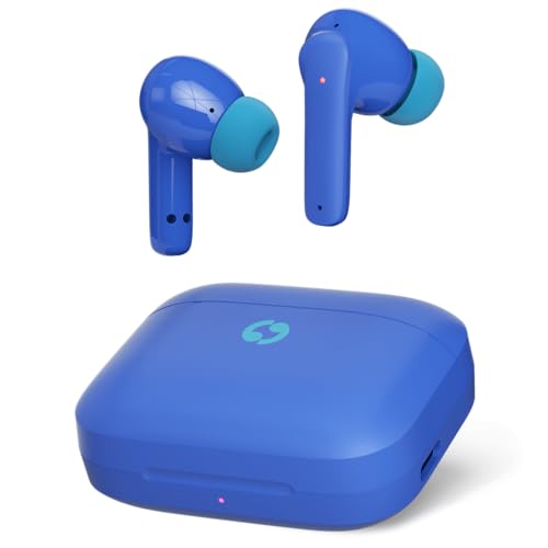 Avantalk Clan A2 - Kabellose Ohrhörer für Erwachsene mit Bluetooth 5.3, geringer Latenz, anpassbarer Passform, 3 EQ-Modi und integrierten Touch-Bedienelementen - Kopfhörer in Blau von Avantalk