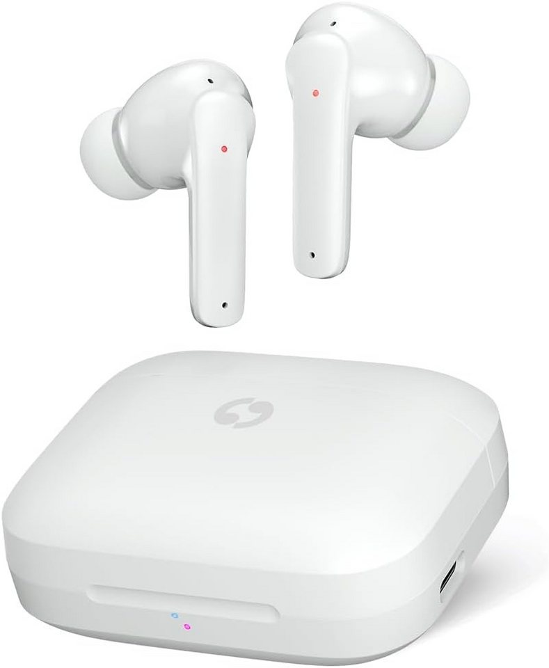 Avantalk Clan K2 - BT mit Lautstärkebegrenzung, Kabellose, anpassbare Passform In-Ear-Kopfhörer (Bis zu 6 Stunden Akkulaufzeit, erweiterbar auf 24 Stunden mit Ladekoffer., geringe Latenz, 3 EQ-Modi Niedliche, Ohrhörer für Jungs & Mädchen) von Avantalk