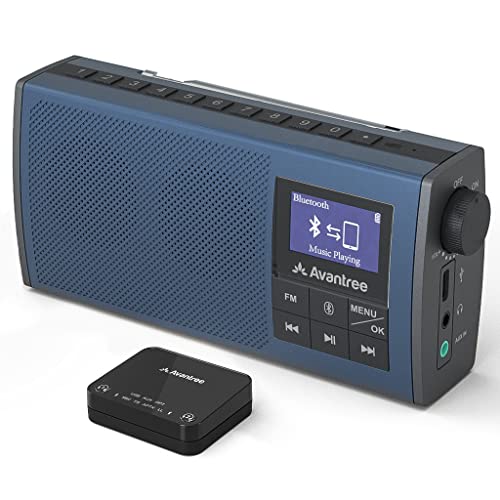 Avantree Funklautsprecher für tv kabellos mit Bluetooth FM Radio Tragbare 2 in 1, klaren Dialogen & Lautstärke Boost, Hörgerät für Senioren, 6W HD Sound, Plug & Play, aptX Low Latency – Audikast 4860 Avantree Funklautsprecher für tv kabellos mit Bluetooth FM Radio Tragbare 2 in 1, klaren Dialogen & Lautstärke Boost, Hörgerät für Senioren, 6W HD Sound, Plug & Play, aptX Low Latency – Audikast 4860 von Avantree