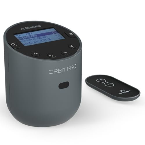 Avantree Orbit Pro - Bluetooth Audio Transmitter für TV mit Optischem oder AUX-Audioausgang (Inkl. Smart-TVs), Surround-Sound, Einfache Lautstärkeregelung für AirPods & Andere Kopfhörer von Avantree