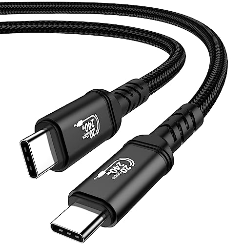 USB C Kabel 240W, 2M USB3.2 Gen 20Gbps Datenübertragung USB C auf USB C Kabel 4K@60Hz USB-C Video Monitor Kabel for Thunderbolt 3/4 MacBook Pro, iPadPro, Galaxy, iPhone 15 von Avatcen