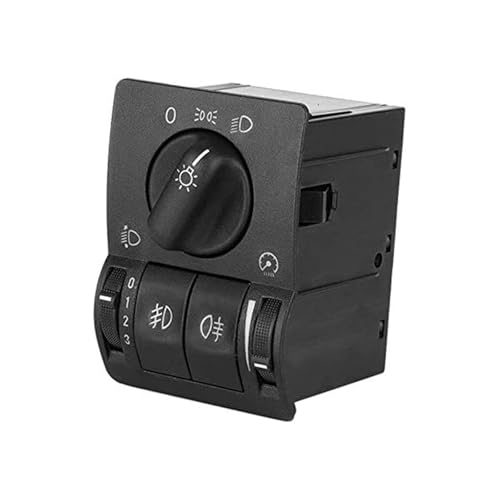 Ersatz Hauptlampenschaltersteuerungsschalter Für 1995-2003 Scheinwerfer Nebel Lampe Hauptlichtschalter Steuerelement 90437440 von Avejjbaey