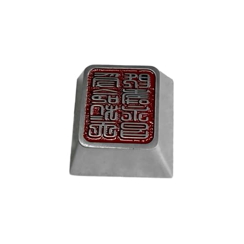Original Höhe Legierung Tastenkappe Metall Jades Seal Keycap für mechanische Tastaturen, Gamer und Programmierer von Avejjbaey