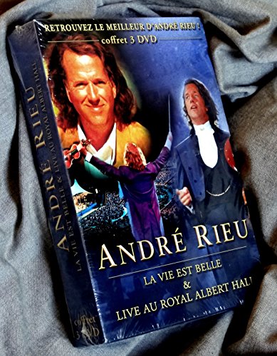 Coffret André Rieu : la vie est belle / Live au royal Albert Hall - Coffret 3 DVD von Aventi