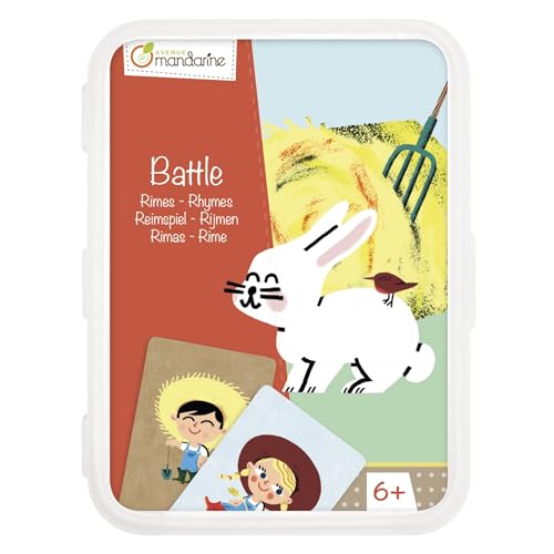 Avenue Mandarine CO103O Kartenspiel Wettkampf, ideal für Kinder ab 6 Jahren, 42 Karten, 1 Pack Avenue Mandarine CO103O Kartenspiel Wettkampf, ideal für Kinder ab 6 Jahren, 42 Karten, 1 Pack von Avenue Mandarine