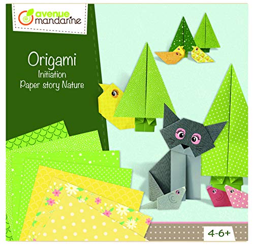Avenue Mandarine CO176C Kreativset Origami (ideal für Anfänger ab 4 Jahren) 1 Pack von Avenue Mandarine