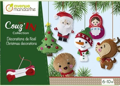 Avenue Mandarine KC062C - Kreativboxen Mini Couz'In, 1 Pack, Weihnachtsdekoration Avenue Mandarine KC062C - Kreativboxen Mini Couz'In, 1 Pack, Weihnachtsdekoration von Avenue Mandarine