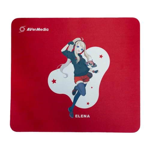 AverMedia Elena Mauspad - Rot 230x200 mm AverMedia Elena Mauspad - Rot 230x200 mm von AverMedia