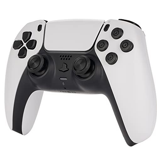 Avericht ABXY-Tasten, Dpad, Thumbsticks für PS5-Controller, Metall-Aluminium, Bullet Buttons & Dpad & Analogstick, Ersatz-Kit für PS5-Controller (dunkelgrau) von Avericht