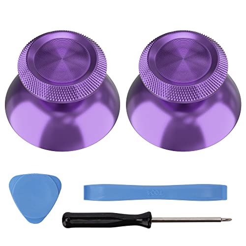 Avericht Metall-Thumbsticks für PS5-Controller, Aluminium-Joystick-Ersatz-Set für Dualsense Controller-Zubehör (lila) von Avericht