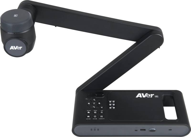 AVer M70W Dokumentenkamera Schwarz 25,4 / 3,2 mm (1 / 3.2) CMOS USB/Wi-Fi (M70W) von Avermedia