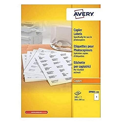 Copier Label 210x297mm White Copier Label 210x297mm White von Avery Dennison