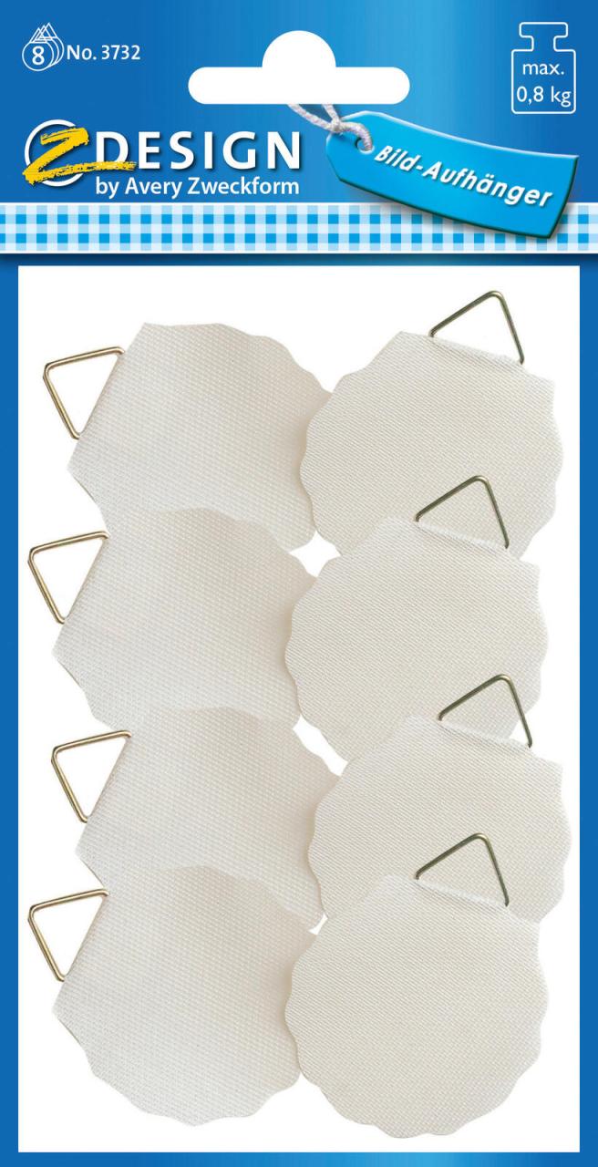 AVERY Zweckform Bildaufhänger selbstklebend 30 mm x 30 mm weiß AVERY Zweckform Bildaufhänger selbstklebend 30 mm x 30 mm weiß von Avery Zweckform