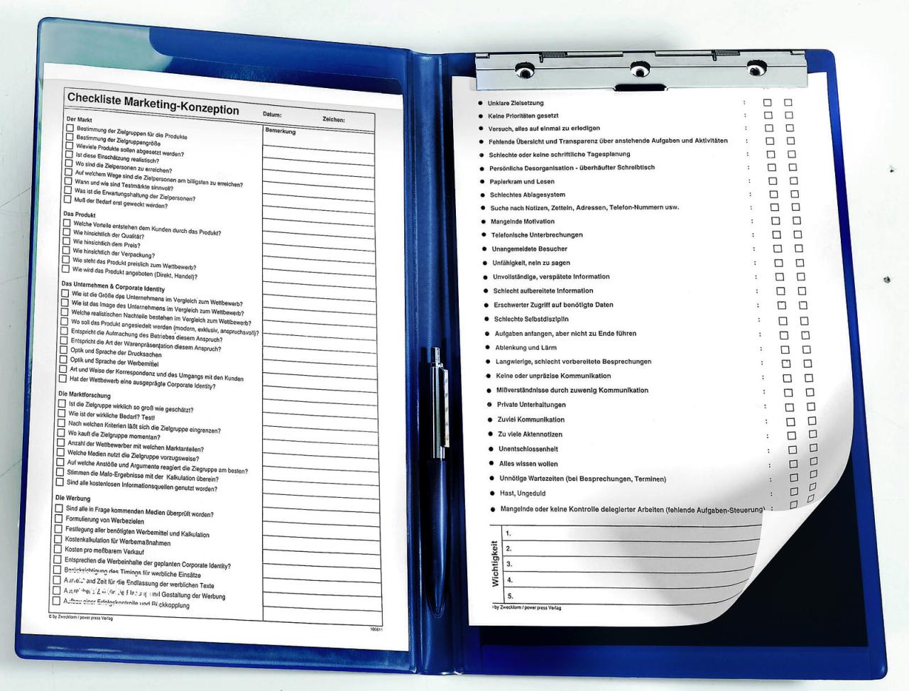 AVERY Zweckform Klemmbrettmappe DIN A4 blau AVERY Zweckform Klemmbrettmappe DIN A4 blau von Avery Zweckform