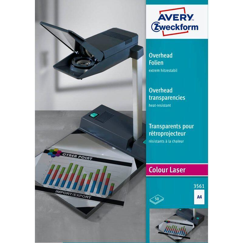 AVERY Zweckform Laserfolien 3561 transparent AVERY Zweckform Laserfolien 3561 transparent von Avery Zweckform