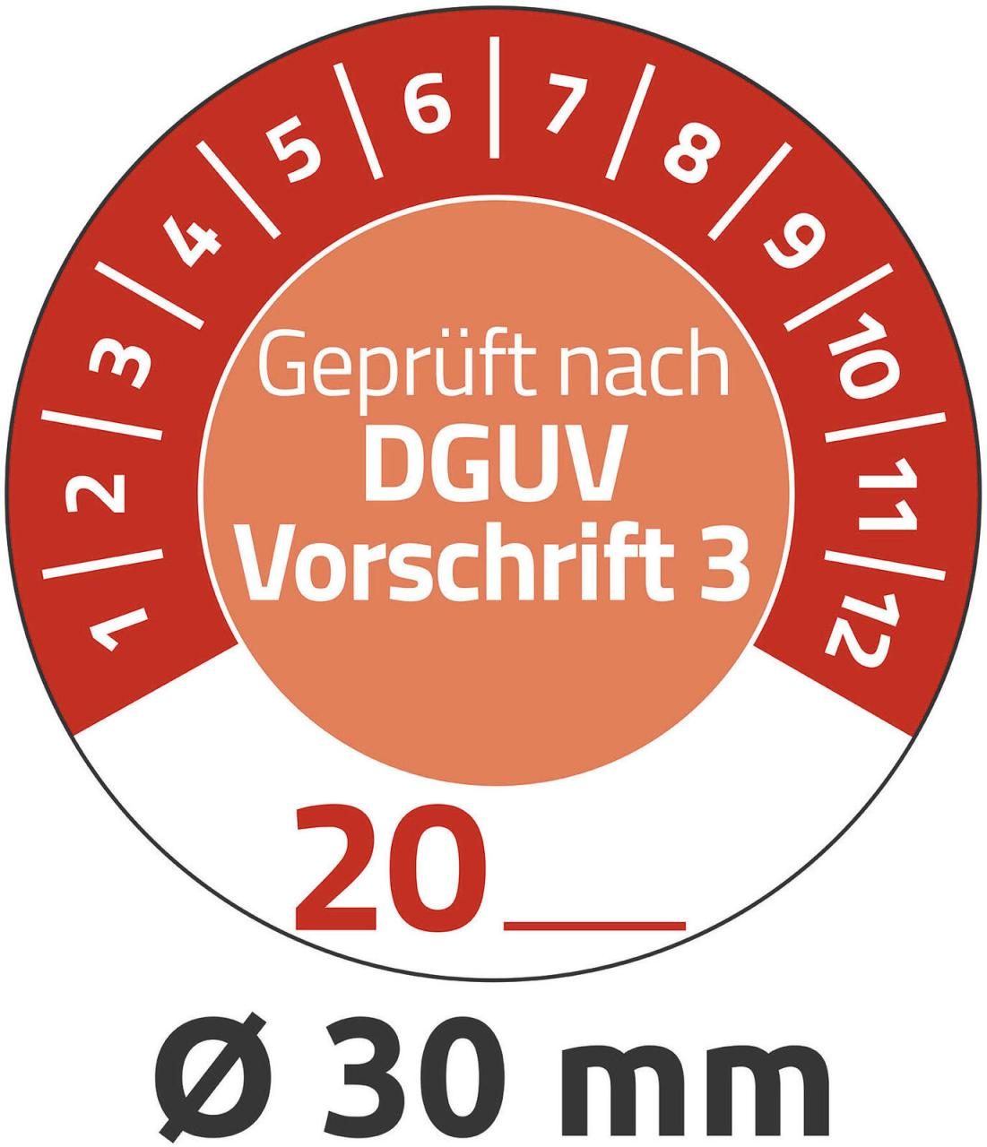 AVERY Zweckform Prüfplaketten 30,0 x 30,0 mm AVERY Zweckform Prüfplaketten 30,0 x 30,0 mm von Avery Zweckform