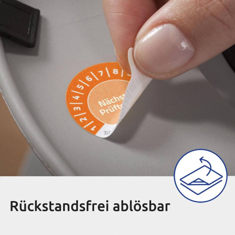 AVERY Zweckform Prüfplaketten 30,0 x 30,0 mm von Avery Zweckform