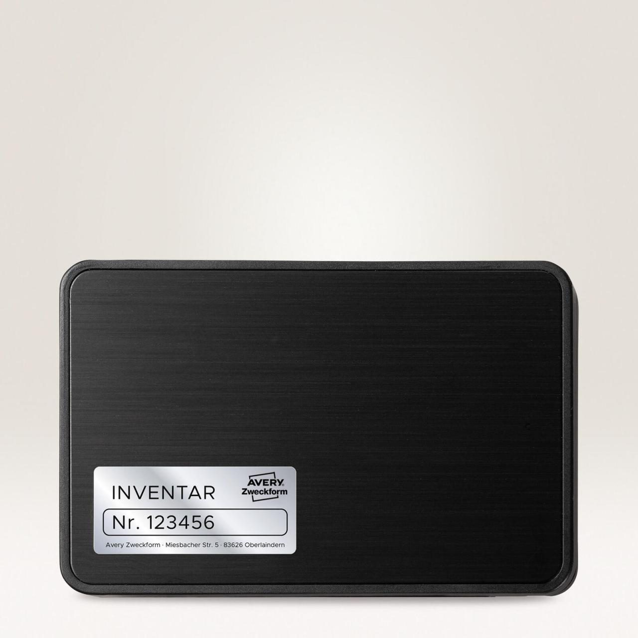 AVERY Zweckform Typenschildetiketten 63,5 x 29,6 mm AVERY Zweckform Typenschildetiketten 63,5 x 29,6 mm von Avery Zweckform