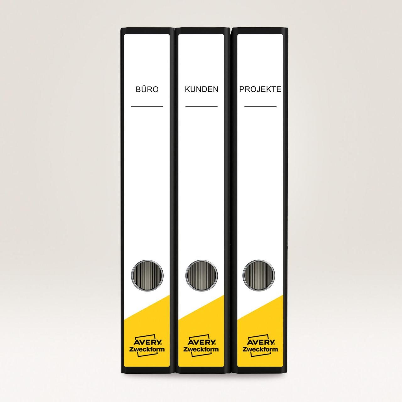 AVERY Zweckform Ordneretiketten 38,0 x 297,0 mm weiß AVERY Zweckform Ordneretiketten 38,0 x 297,0 mm weiß von Avery Zweckform