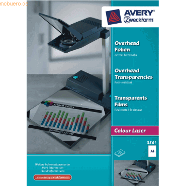 Avery Zweckform Laserfolie A4 0,13mm VE=50 Blatt Avery Zweckform Laserfolie A4 0,13mm VE=50 Blatt von Avery Zweckform