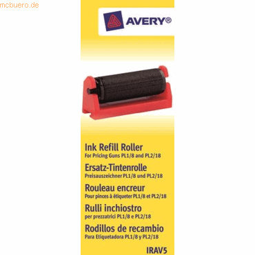 Avery Zweckform Tintenroller für Handauszeichner VE=5 Stück schwarz von Avery Zweckform
