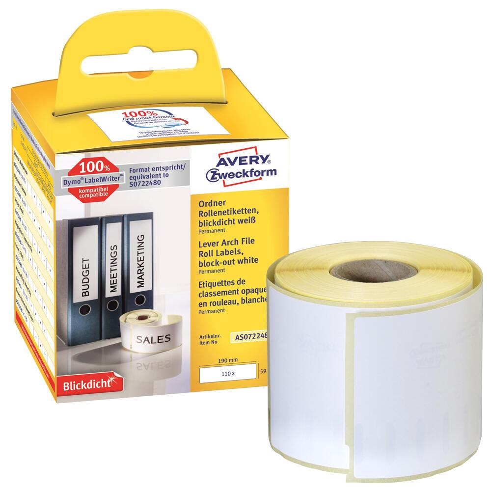 Ordner-Etiketten breit Ordner-Etiketten breit von Avery Zweckform