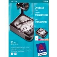 AVERY Zweckform OHP-Folien, A4, klar, Inhalt: 100 Folien (3552) von Avery