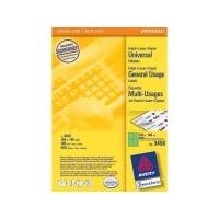 Avery - Aktenetiketten (File Folder Labels) - grün - 105 x 148 mm - 400 Etikett(en) (100 Bogen x 4) (3458) von Avery