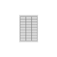 Avery Anti-tamper Label - Nicht ablösbare Polymeretiketten - weiß - 29,6 x 63,5 mm - 540 Stck. (20 Bogen x 27) - (L6114-20) von Avery