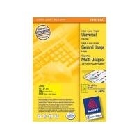 Avery - Etiketten - Gelb - A4 (210 x 297 mm) - 100 Stck. 24) (3451) von Avery