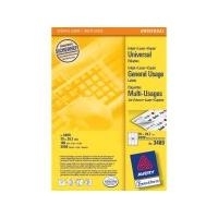 Avery - Etiketten - weiß - A4 (210 x 297 mm) - 100 Stck. 30) (3489) von Avery