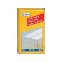 Avery Franking Labels - Frankieretiketten, permanent - weiß - 128 x 38 mm - 500 Etikett(en) (250 Bogen x 2) (3441) von Avery