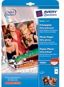 Avery Glossy Photo Paper - Fotopapier, glänzend - weiß - A4 (210 x 297 mm) - 125 g/m2 - 20 Blatt (2554) von Avery