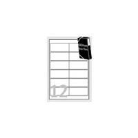 Avery Heavy Duty Laser Labels - Polyesteretiketten - 20 Stck. (L4776-20) von Avery