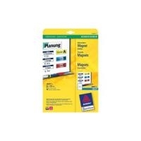 Avery J8867 - Magnetische Etiketten - weiß - A4 (210 x 297 mm) - 5 Stck. (J8867-5) von Avery