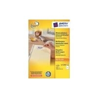 Avery L4737REV-100 - Weiß - Abgerundetes Rechteck - 63.5 x 29.6 mm - A4 - Papier - Universal (L4737REV-100) von Avery