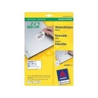 Avery L6023REV - Abziehbare Etiketten - weiß - 38,1 x 63,5 mm - 525 Stck. (25 Bogen x 21) (L6023REV-25) von Avery