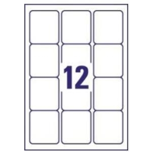 Avery L7164-100 - Weiß - Papier - Laser - Selbstklebeeticket - Dauerhaft - Abgerundetes Rechteck (L7164-100) von Avery