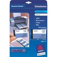 Avery Quick&Clean - Papier, matt - weiß - 220 g/m2 - 25 Stck. 200) (C32015-25) von Avery