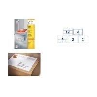 Avery Zweckform - Etiketten - Papier - permanent adhesive - weiß - 210 x 148 mm 200 Etikett(en) (6135) von Avery