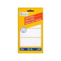 Avery Zweckform - Permanent-Adressklebeetiketten - weiß - 89 x 36 mm - 320 Etikett(en) (80 Bogen x 4) (3344) von Avery