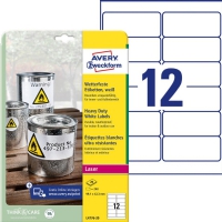 Etiket Avery Zweckform 99,1x42,3 mm hvid -  (20 ark x 12 stk.) von Avery