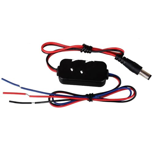 Avfpra Rückfahrkamera Auto Kamera Kondensator Filter Stecker DC 12V Power Relais Gleichrichter Für Rückansicht Backup-Kamera Zubehör Auto Rückfahrkamera(PJ004 Delay Relay) von Avfpra