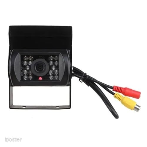 Rückfahrkamera 12-24 V Für Wohnmobil LKW Bus Van Auto IR-Rückfahrkamera Nachtsichtsystem 7-Zoll-Rückansicht-Monitor 10 M AV-Kabel Auto Rückfahrkamera(Camera only) von Avfpra