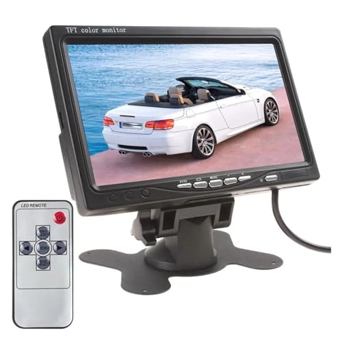 Rückfahrkamera 12-24 V Für Wohnmobil LKW Bus Van Auto IR-Rückfahrkamera Nachtsichtsystem 7-Zoll-Rückansicht-Monitor 10 M AV-Kabel Auto Rückfahrkamera(Monitor only) von Avfpra