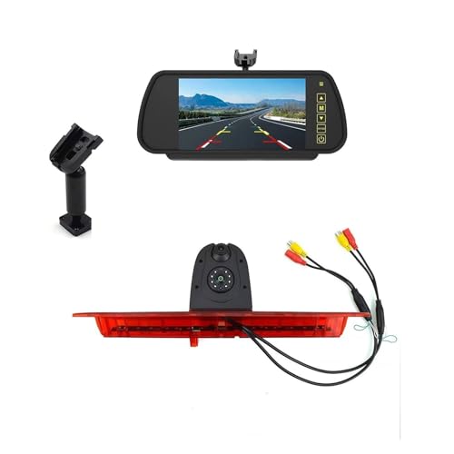 Rückfahrkamera Für Ford Für Transit 2014-2018 Dual Lens Nachtsicht Auto Rückansicht Kamera Backup Rückfahr Kamera Mit Monitor Auto Rückfahrkamera(Camera - The Monitor) von Avfpra