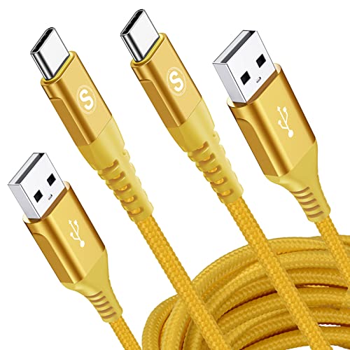 AviBrex USB C Kabel 3.1A [2Stück 1m] Schnellladung, Ladekabel i Phone 15 Pro Max Plus Type C Kabel für Samsung Galaxy S24 S23 S22 S21 S20 S10 S9,Note10/9/8,M31 M30s M20,A20e A71 A52 A51 A50 A40,Mi9/8 von AviBrex
