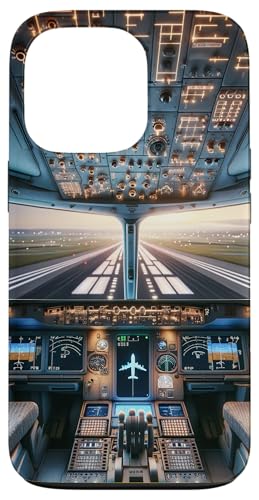 Hülle für iPhone 13 Pro Flugzeug Cockpit Fluginstrumente Flugpilot Landebahn Hülle für iPhone 13 Pro Flugzeug Cockpit Fluginstrumente Flugpilot Landebahn von Aviation Merch